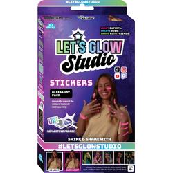 Lets Glow Studio - Stickers Accessoire Set - DIY Influencer Video Creator Kit - Voor Tiktok, Instagram en YouTube Video creatie